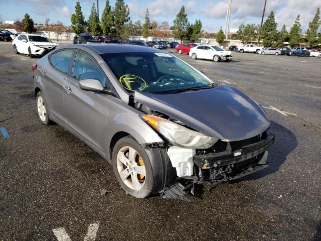 HYUNDAI ELANTRA 4D 2012 with VIN 5NPDH4AE1CH070478 - Photo from auction