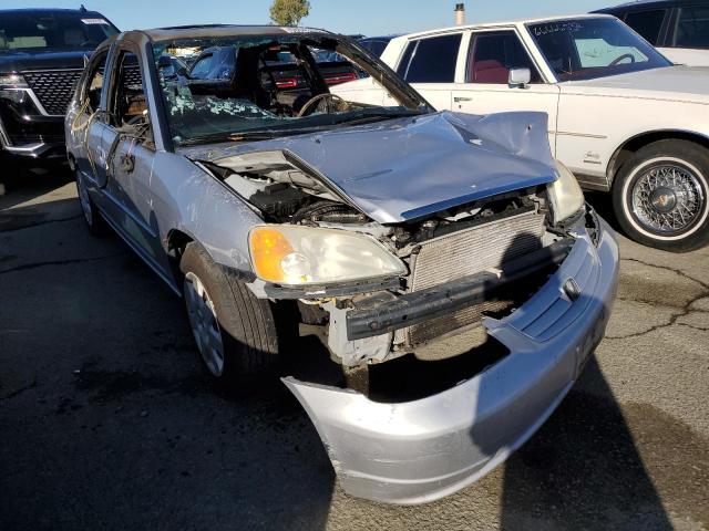 HONDA CIVIC EX 2001 with VIN 1HGES26771L023549 - Photo from auction