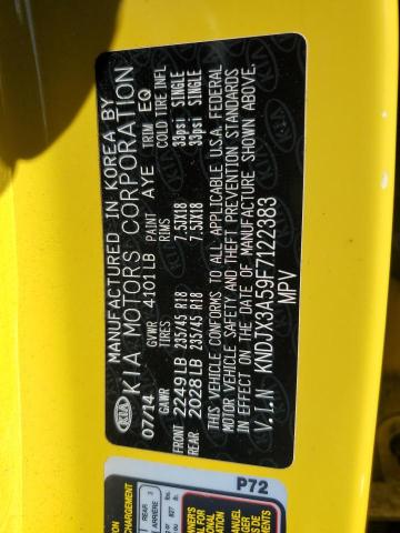 Photo 10 from auction – 2015 KIA SOUL ! with VIN KNDJX3A59F7122383