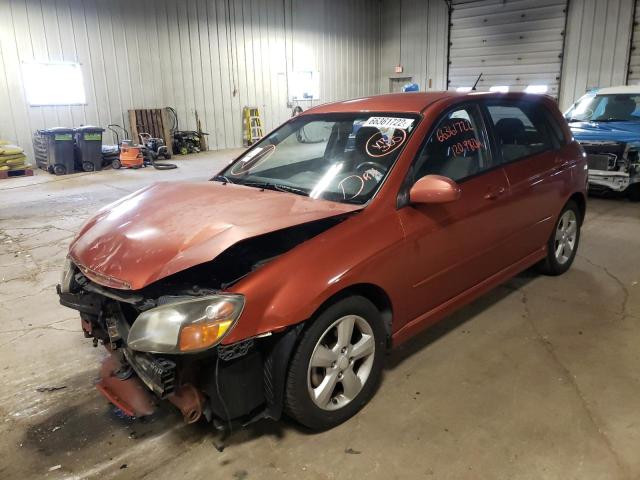 Photo 2 from auction – 2008 KIA SPECTRA5 5 with VIN KNAFE161585020449