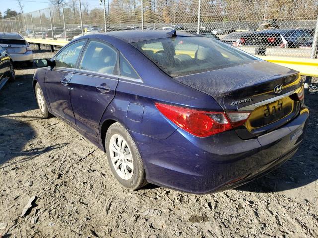 Photo 3 from auction – 2011 HYUNDAI SONATA GLS with VIN 5NPEB4AC0BH024935
