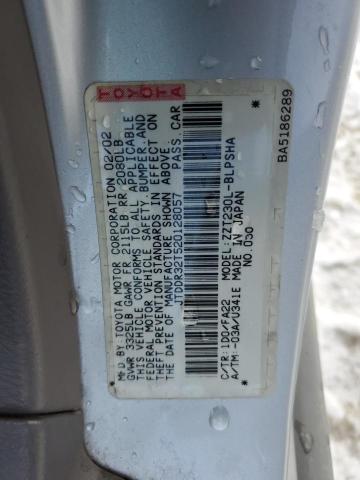 Photo 10 from auction – 2002 TOYOTA CELICA GT with VIN JTDDR32T520128057