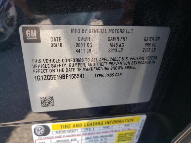 Photo 10 from auction – 2011 CHEVROLET MALIBU 1LT with VIN 1G1ZC5E19BF155541