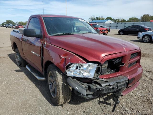 DODGE RAM 1500 S 2012 with VIN 3C6JD7AT6CG201600 - Photo from auction