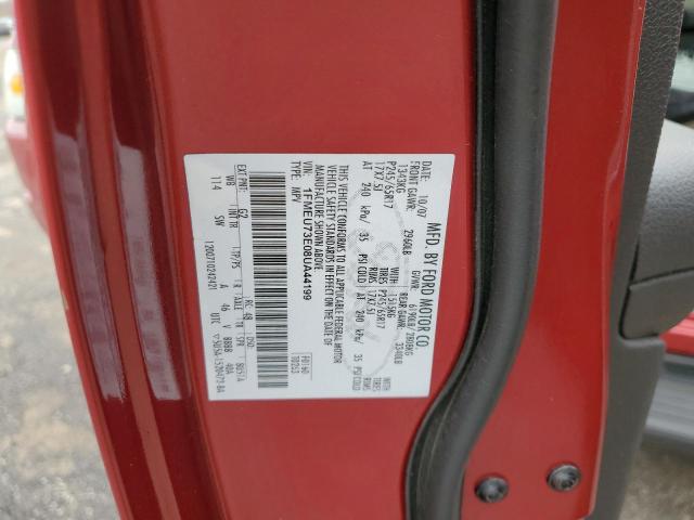 Photo 10 from auction – 2008 FORD EXPLORER X with VIN 1FMEU73E08UA44199