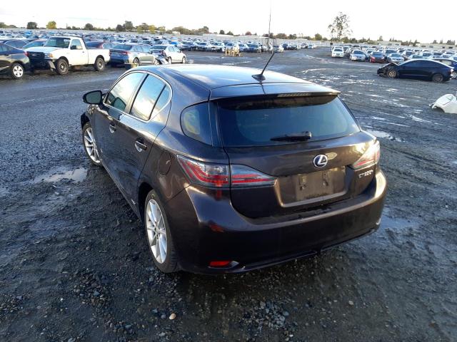 Photo 3 from auction – 2011 LEXUS CT 200 with VIN JTHKD5BH1B2027646