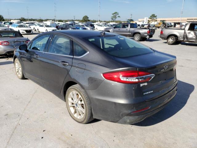 Photo 3 from auction – 2020 FORD FUSION SE with VIN 3FA6P0HD3LR105185