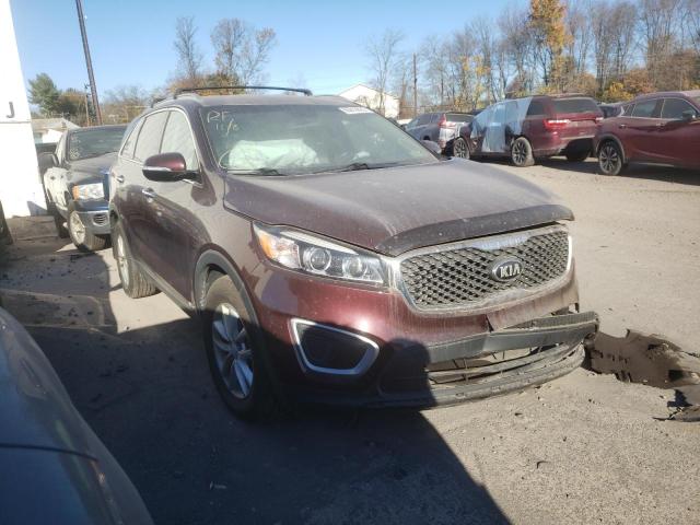 KIA SORENTO LX 2018 with VIN 5XYPGDA32JG402835 - Photo from auction