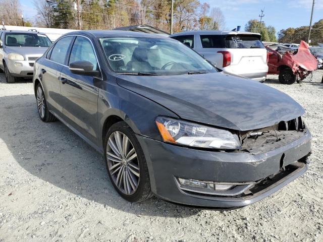 VOLKSWAGEN PASSAT SE 2014 with VIN 1VWBT7A30EC075124 - Photo from auction