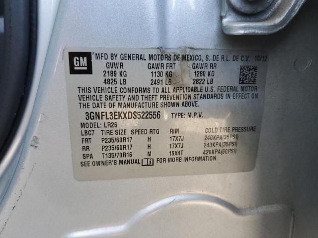 Photo 10 from auction – 2013 CHEVROLET CAPTIVA LT with VIN 3GNFL3EKXDS522556