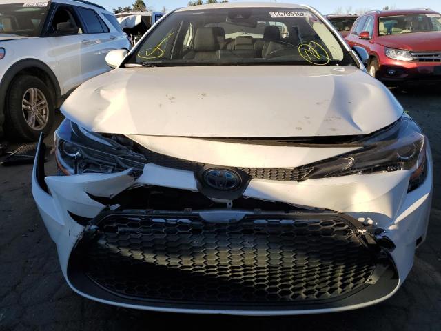 Photo 9 from auction – 2020 TOYOTA COROLLA LE with VIN JTDEBRBE1LJ003761