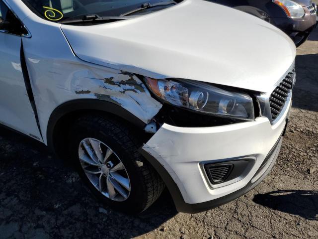 Photo 9 from auction – 2017 KIA SORENTO LX with VIN 5XYPGDA38HG289967