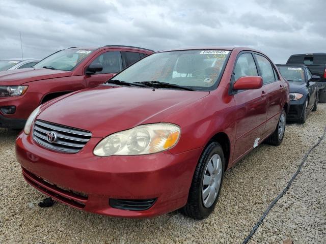 Photo 2 from auction – 2003 TOYOTA COROLLA CE with VIN 2T1BR32E13C012502