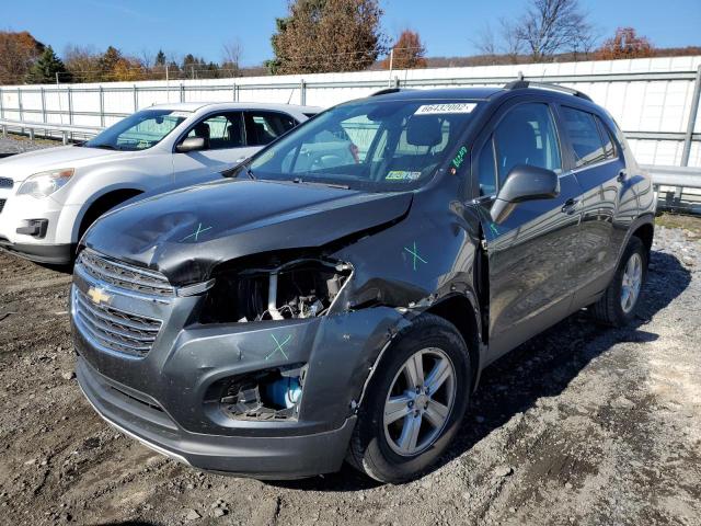 Photo 2 from auction – 2016 CHEVROLET TRAX 1LT with VIN 3GNCJPSB6GL154685