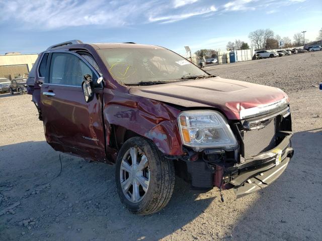 GMC TERRAIN SL 2017 with VIN 2GKFLUEK6H6112974 - Photo from auction