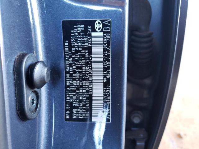Photo 10 from auction – 2018 TOYOTA COROLLA L with VIN 5YFBURHE4JP747545