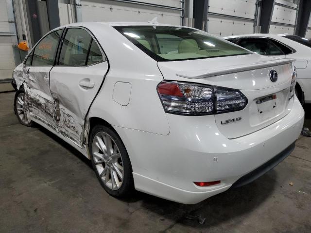Photo 3 from auction – 2010 LEXUS HS 250H with VIN JTHBB1BA3A2008743