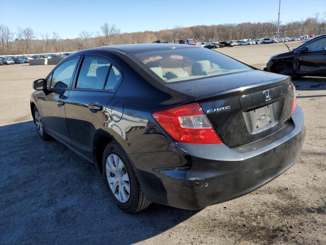 Photo 3 from auction – 2012 HONDA CIVIC LX with VIN 2HGFB2F54CH562875