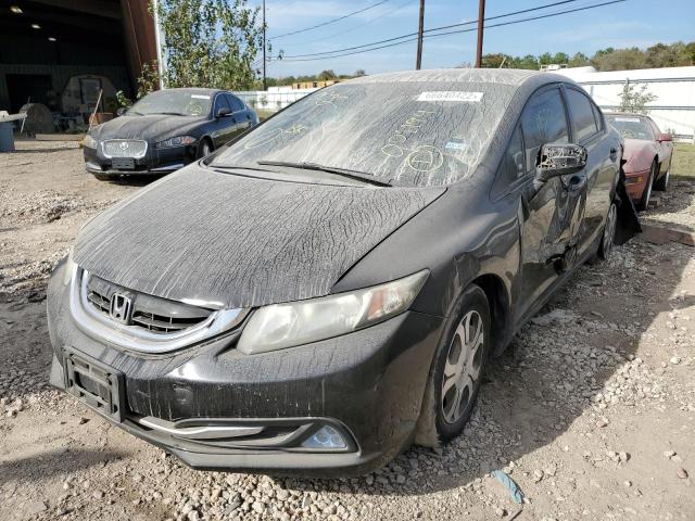 Photo 2 from auction – 2014 HONDA CIVIC HYBR with VIN 19XFB4F34EE001194