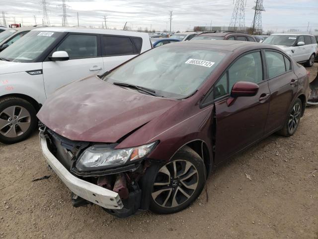 Photo 2 from auction – 2015 HONDA CIVIC EX with VIN 19XFB2F86FE039396