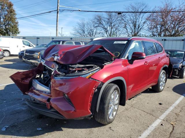 Photo 2 from auction – 2020 TOYOTA HIGHLANDER with VIN 5TDDZRBH1LS051653