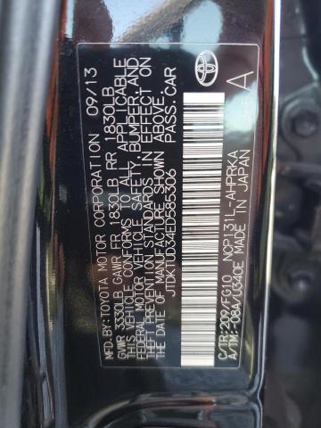 Photo 10 from auction – 2014 TOYOTA YARIS with VIN JTDKTUD34ED585306
