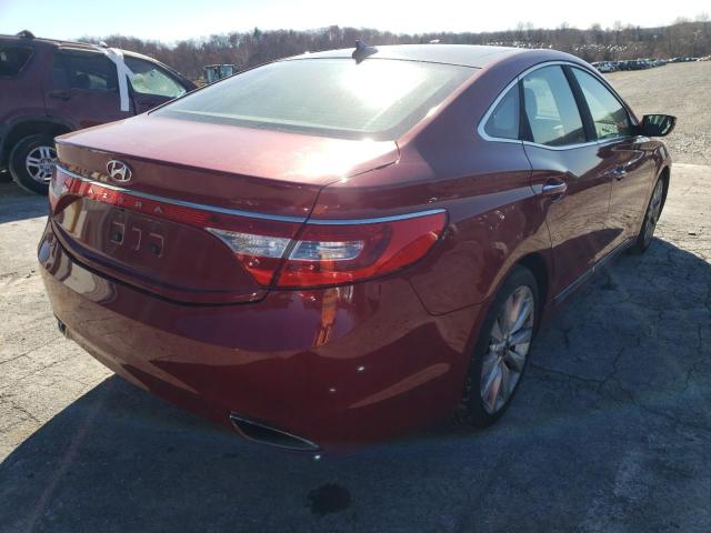 Photo 4 from auction – 2012 HYUNDAI AZERA GLS with VIN KMHFH4JG0CA127959