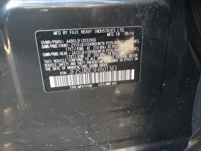 Photo 10 from auction – 2015 SUBARU FORESTER 2 with VIN JF2SJADC3FH501363