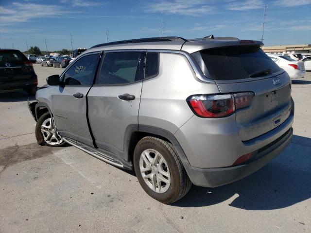 Photo 3 from auction – 2021 JEEP COMPASS SP with VIN 3C4NJCAB2MT535943