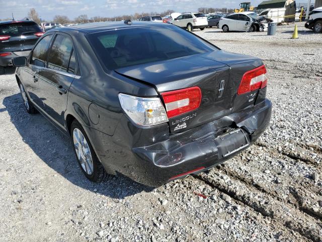 Photo 3 from auction – 2007 LINCOLN MKZ with VIN 3LNHM28T57R609950