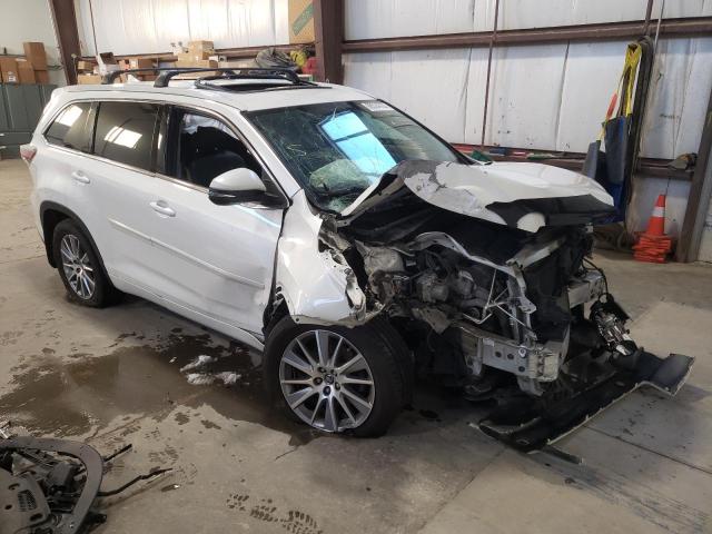 TOYOTA HIGHLANDER 2016 with VIN 5TDJKRFH0GS238888 - Photo from auction