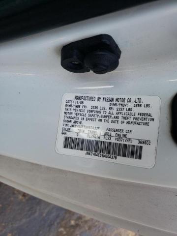 Photo 10 from auction – 2009 INFINITI G37 BASE with VIN JNKCV64E59M604378