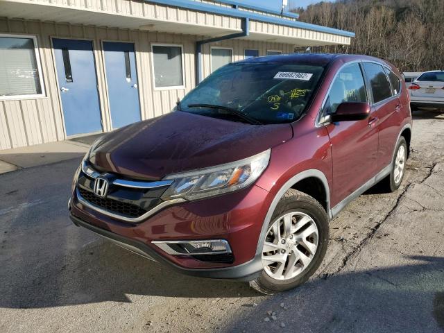 Photo 2 from auction – 2016 HONDA CR-V EX with VIN 2HKRM4H53GH657214