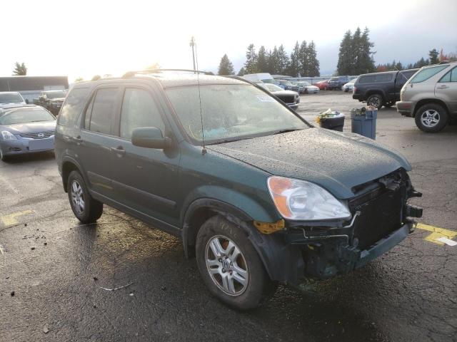 HONDA CR-V EX 2002 with VIN JHLRD78862C085333 - Photo from auction