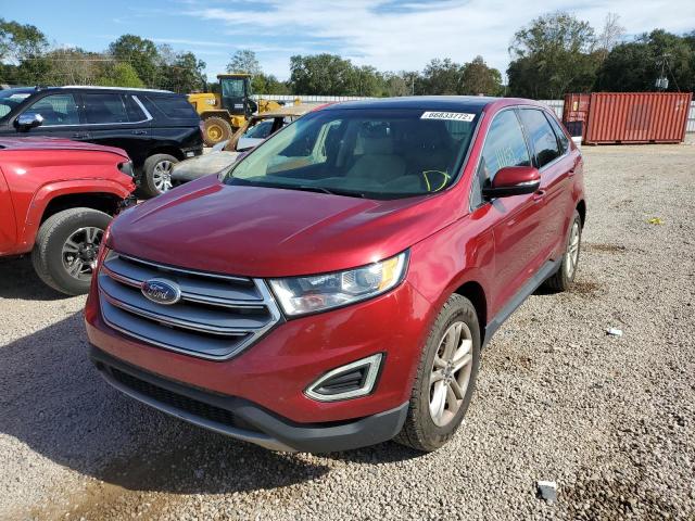 Photo 2 from auction – 2015 FORD EDGE SEL with VIN 2FMTK3J94FBB34860