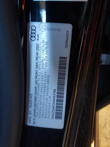 Photo 10 from auction – 2016 AUDI A7 PRESTIG with VIN WAU2GAFC6GN063786