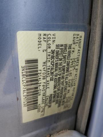 Photo 10 from auction – 2010 NISSAN VERSA S with VIN 3N1BC1CP7AL397132