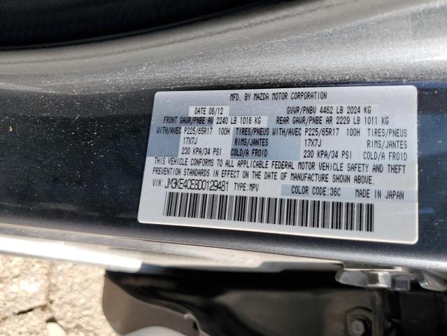 Zdjęcie 10 z aukcji – 2013 MAZDA CX-5 TOURI z VIN JM3KE4CE8D0129481