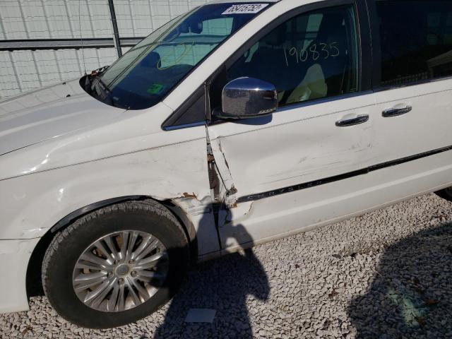 Photo 9 from auction – 2012 CHRYSLER TOWN AND C with VIN 2C4RC1GGXCR250122