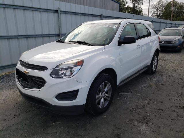 Photo 2 from auction – 2016 CHEVROLET EQUINOX LS with VIN 2GNALBEK8G1160845