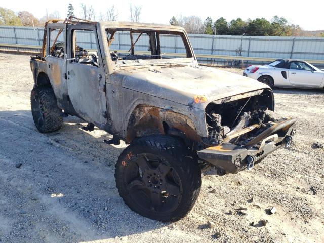 JEEP WRANGLER U 2013 with VIN 1C4BJWDG4DL562679 - Photo from auction