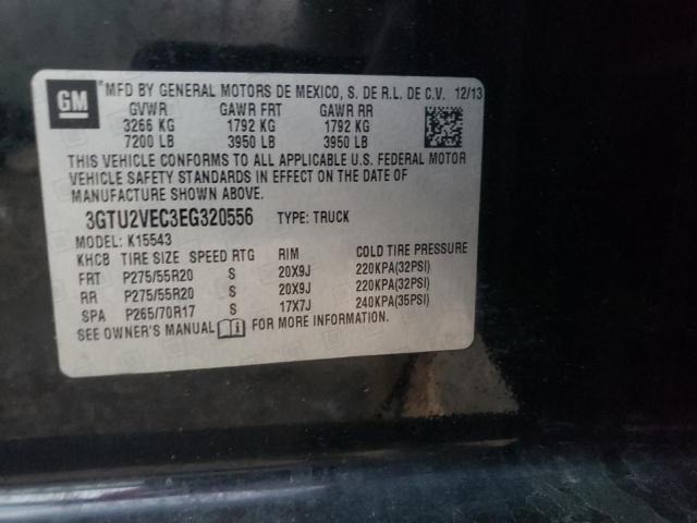 Photo 10 from auction – 2014 GMC SIERRA K15 with VIN 3GTU2VEC3EG320556