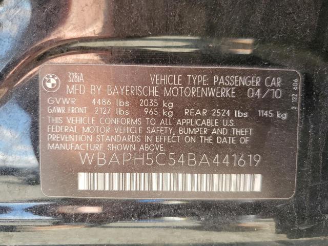 Photo 10 from auction – 2011 BMW 328 I SULE with VIN WBAPH5C54BA441619