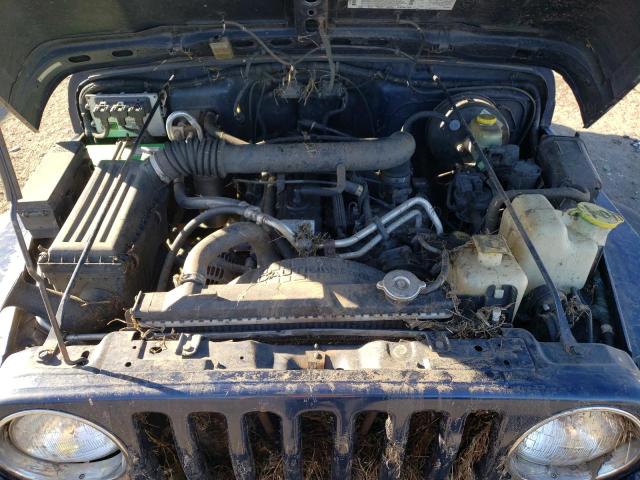 Photo 7 from auction – 2000 JEEP WRANGLER / with VIN 1J4FA49S8YP717746