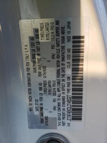 Photo 10 from auction – 2020 FIAT 124 SPIDER with VIN JC1NFAEK0L0145027