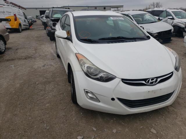 HYUNDAI ELANTRA 2013 with VIN 5NPDH4AE0DH390280 - Photo from auction