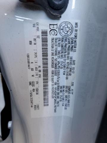 Foto 10 de la subasta – 2014 FORD FOCUS SE con VIN 1FADP3F26EL187649