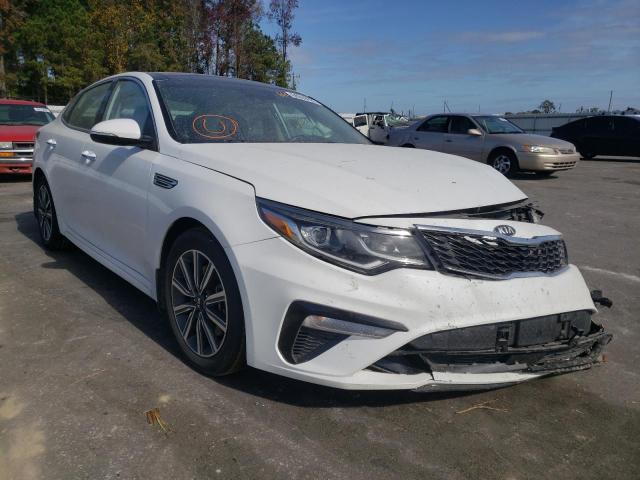 KIA OPTIMA EX 2019 with VIN 5XXGU4L19KG324774 - Photo from auction