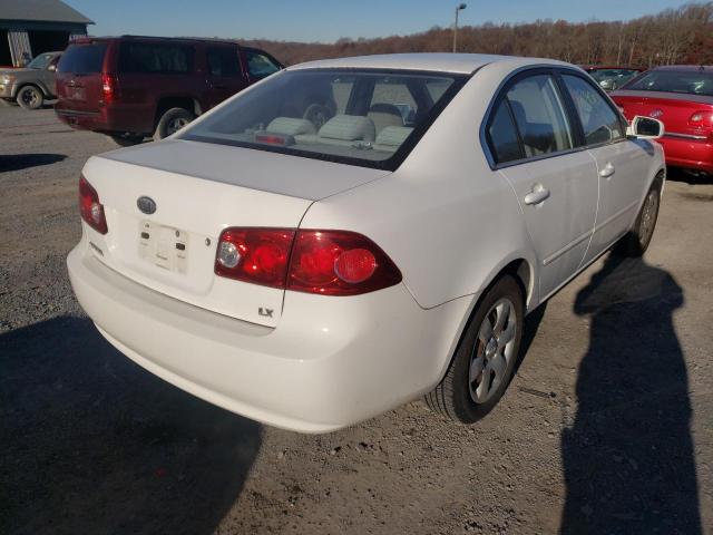 Photo 4 from auction – 2007 KIA OPTIMA LX with VIN KNAGE123375127414