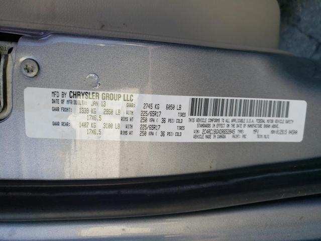 Photo 10 from auction – 2013 CHRYSLER TOWN & COU with VIN 2C4RC1BGXDR652845